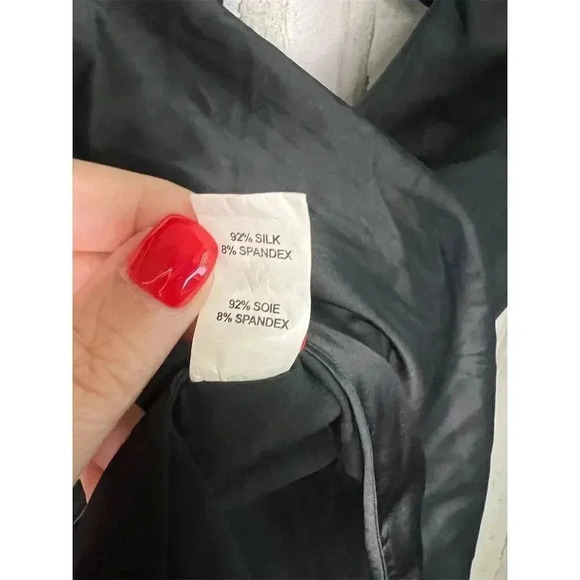 Ramy Brook Women's Black Halter Cowl Neck Multi Wear Tank Top Size M - Picture 11 of 13